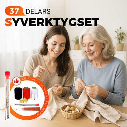 🔥2026 Hot Rea 49% RABATT✨⚡ 50K+ SÅLD!🧵🪡37PCS syverktygssats