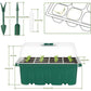 💎50% RABATT! 💎 Groningsbrickor med odlingsljus – Fuktighetskontroll, transparent och fullspektrumljus 🌱💡