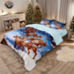Festive Christmas 3-Piece Duvet Cover Set