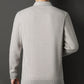 Men's V-Neck Fake Two-Piece Knitted Sweater