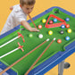 Kompakt 6-i-1 bärbart spelbordsset