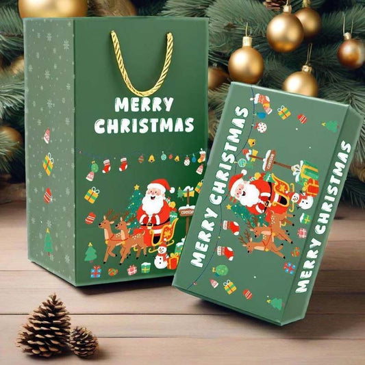 Unique Folding Bouncing Christmas Gift Box