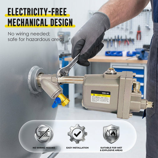 ⚙️ 50% RABATT! 💨 Automatisk Dräneringsventil – Ingen Luftförlust, Förhindrar Rost & Enkel Installation 🔧