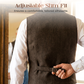 👔 60% RABATT! 🔥 Slim Fit-väst för Män – Casual Business Look, Elegant Design & Perfekt Passform 💼