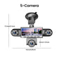 📹 50% RABATT NU! 🚗 HD 1080P Flerlins Bilkamera med Nattseende – 4 eller 5 Linser, Tydlig Täckning Dag & Natt – Loop-inspelning, G-sensor & 24-timmars Parkeringsövervakning ✨